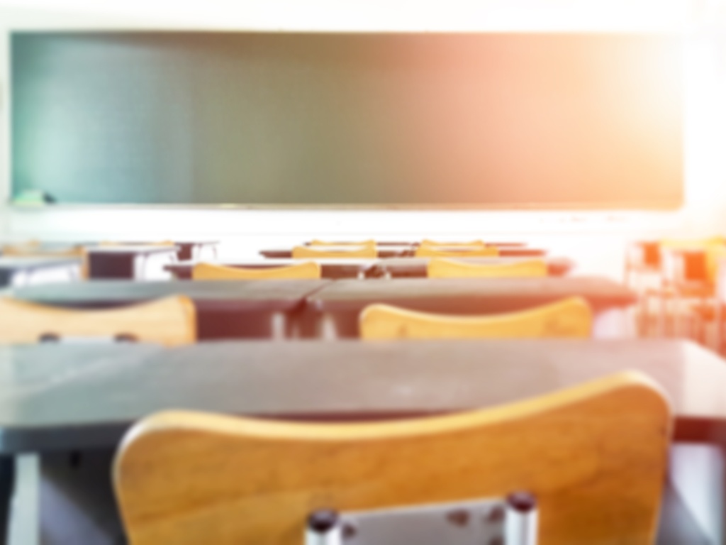 Empty classroom